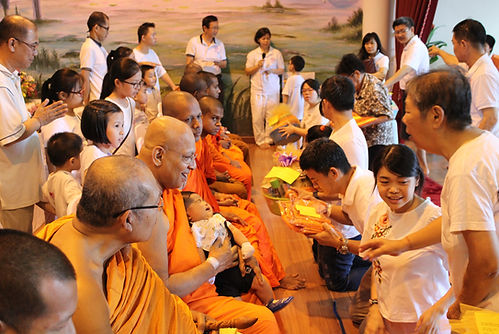 Kathina Offering at Ti-Ratana Vihara @ Klang in 2022.