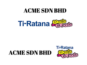 Sample 1 of how our logos should be used