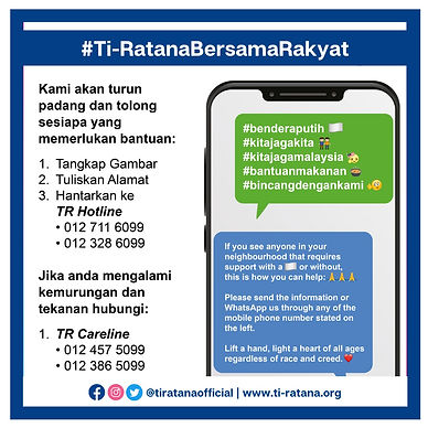 Ti-Ratana Bersama Raykat Poster 1